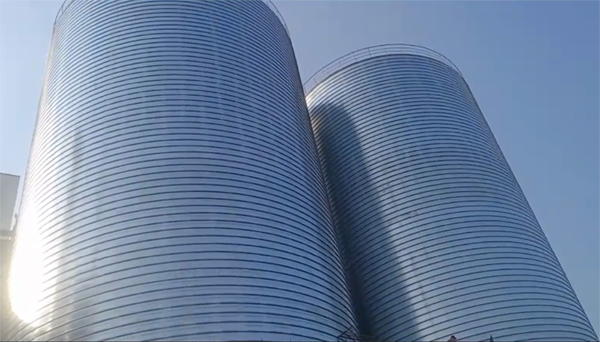 鲁甸2座混凝土高架卷板仓